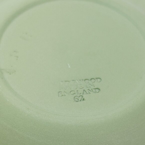 Wedgwood Sage Green Vintage Trinket Dish Vanity Ashtray Jasperware England 1962 - Picture 6 of 6